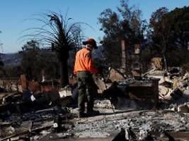 Totenzahl steigt auf 25: Heftige Winde drohen Feuer in Los Angeles anzufachen