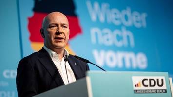 Unzufriedenheit mit Wegner: Risiko für den Wahlkampf der CDU?