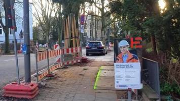 Gerade fertige Baustelle wieder aufgerissen – was ist da los?