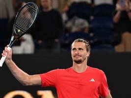 Australian Open: Zverev im Schongang eine Runde weiter