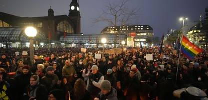 Hamburg: Tausende demonstrieren gegen AfD-Chefin Alice Weidels Auftritt im Rathaus