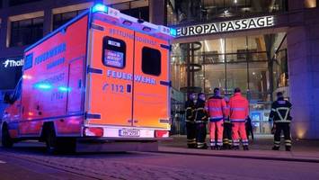 feueralarm in der europapassage: u- und s-bahnen gestoppt