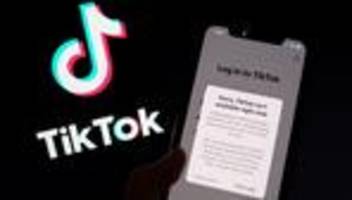 Video-App: TikTok stellt Betrieb in den USA ein