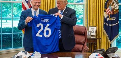 Gianni Infantino: Fifa-Präsident nimmt an Amtseinführung von Donald Trump teil