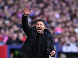 atlético madrid vor dem spiel gegen leverkusen: er trainiert sogar seinen sohn