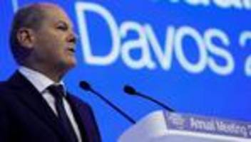 Davos: Jetzt live: Olaf Scholz auf dem Weltwirtschaftsforum