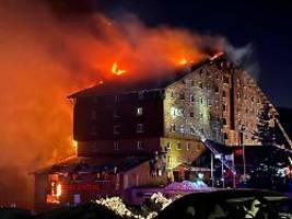 Erschwerte Löscharbeiten: 66 Tote bei Hotel-Brand in türkischem Skigebiet