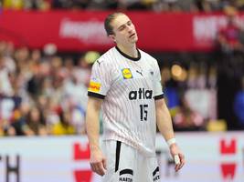 Handball-WM: Deutsche Handballer mit dickem Hals