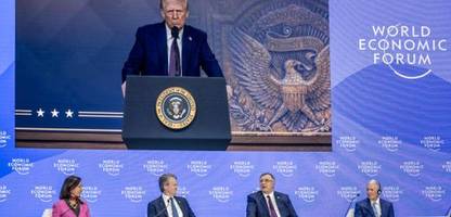 donald trump in davos: zirkus auf der weltbühne der wirtschaftselite