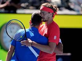 Finale der Australian Open: Auf Zverev wartet jetzt der Maßstab im Männertennis