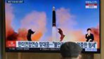 Raketenprogramm: Nordkorea testet erneut Marschflugkörper