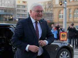 camp in der dachkammer: steinmeier kurierte corona auf der luftmatratze aus