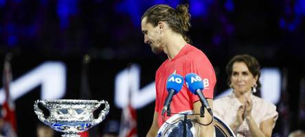 Alexander Zverev: „Ätzend, so dicht neben dem Pokal zu stehen“