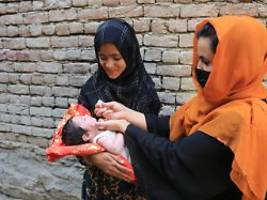 kinderlähmung in afghanistan: taliban wollen millionen kinder gegen polio impfen
