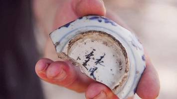 archäologen in israel lösen altes rätsel um porzellanscheibe