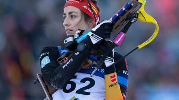 Biathlon: Vanessa Voigt verpasst die Weltmeisterschaft