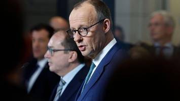 merz und die afd: hat sich der unions-kanzlerkandidat verzockt?