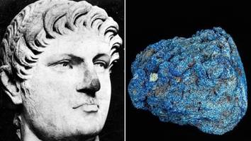 seltenes artefakt aus rom - archäologen entdecken ägyptischen barren aus kostbarem material in neros palast