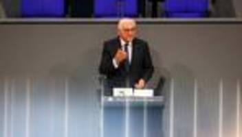 holocaust-gedenken: bundespräsident fordert dazu auf, gegen das vergessen zu arbeiten