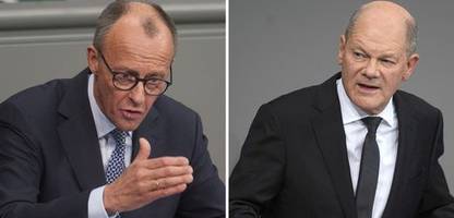 Bundestagsdebatte: Scholz und Merz im Schlagabtausch über Migration