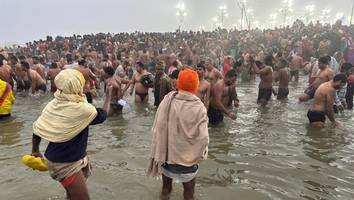 Mehrere Verletzte - Mindestens 15 Tote bei Massenpanik bei Hindu-Fest Kumbh Mela in Indien