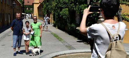 liebschaften und promi-gäste: so wurde augsburg touristischer anziehungspunkt