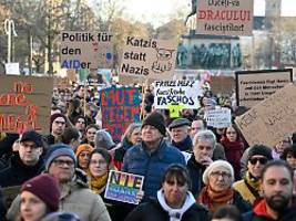 Kein Merz ab März: Zehntausende protestieren erneut gegen Kurs der CDU