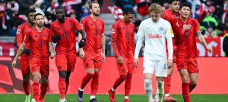 Der FC Bayern spielt nachlässig, holt aber den Sieg gegen Holstein