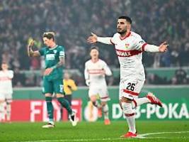 Erst fahrig, dann glücklich: VfB Stuttgart schmeißt FC Augsburg aus dem DFB-Pokal