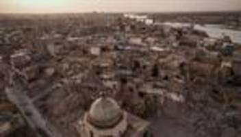 unesco investiert: altstadt von mossul ist nach is-zerstörung restauriert