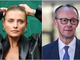 Sophia Thomalla schwärmt: Friedrich Merz ist endlich ein Politiker, der sich was traut