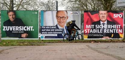 Scholz, Merz, Weidel und Habeck treffen bei TV-Schlagabtausch aufeinander