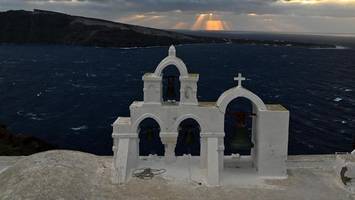 Santorini-Vulkan als Gefahr? 1650 löste er einen Tsunami aus