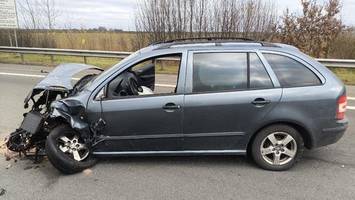 unfall mit 40.000 euro schaden: a26 im alten land für stunden dicht