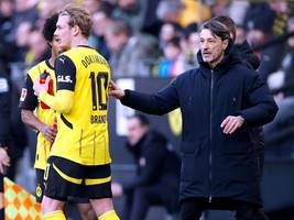 Borussia Dortmund mit Trainer Kovac: Gute Miene zum verlorenen Spiel