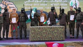 Israel: Die Bilder der Hamas-Geiseln sollten ein Weckruf sein