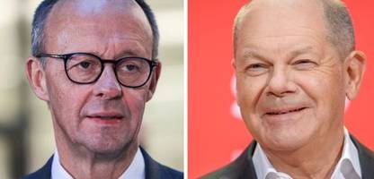 TV-Duell: So diskutieren Olaf Scholz und Friedrich Merz