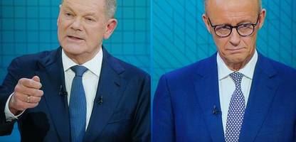 TV-Duell Olaf Scholz vs. Friedrich Merz: Die Aussagen der Kandidaten im Faktencheck