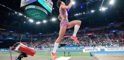 Leichtathletik: Malaika Mihambo feiert Sieg bei Weitsprung-Revolution »Take-off-Zone«
