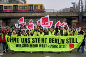 Warnstreik bei der BVG: Fah­re­r:in­nen in Kampflaune