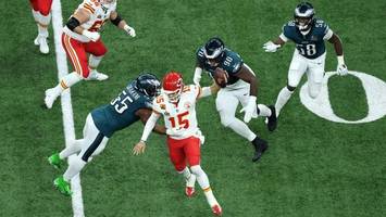 Super Bowl: Eagles zermalmen Chiefs: Desaster statt Dynastie