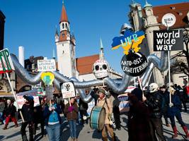 proteste in münchen: palästina-konflikt dominiert aktionen der sicherheitskonferenz-gegner