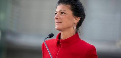 Sahra Wagenknecht weigert sich, über die Existenz der Ukraine zu reden