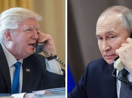 Nach Telefonat mit Putin: Trump kündigt „unverzügliche“ Ukraine-Verhandlungen an