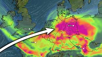 Schlechte Luftqualität - Tiefdruck vertreibt den Feinstaub aus Deutschland