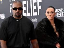berichte über baldige scheidung: ehe von kanye west und bianca censori vor dem aus