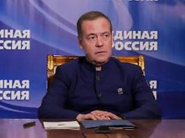 russland angeblich unbesiegbar: medwedew hält europas zeit für vorbei