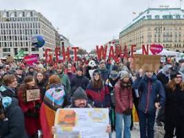 Aufruf: Geht Wählen: Mehr als 130.000 Menschen protestieren für Klimaschutz