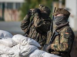 fast schon unvorstellbar: sigmar gabriel fordert bei ukraine-waffenstillstand bundeswehreinsatz