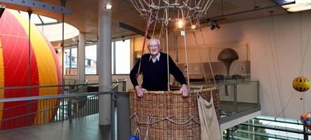 Der 100-Jährige, der in den Ballonkorb stieg: Augsburger Ballonfahrer feiert Geburtstag